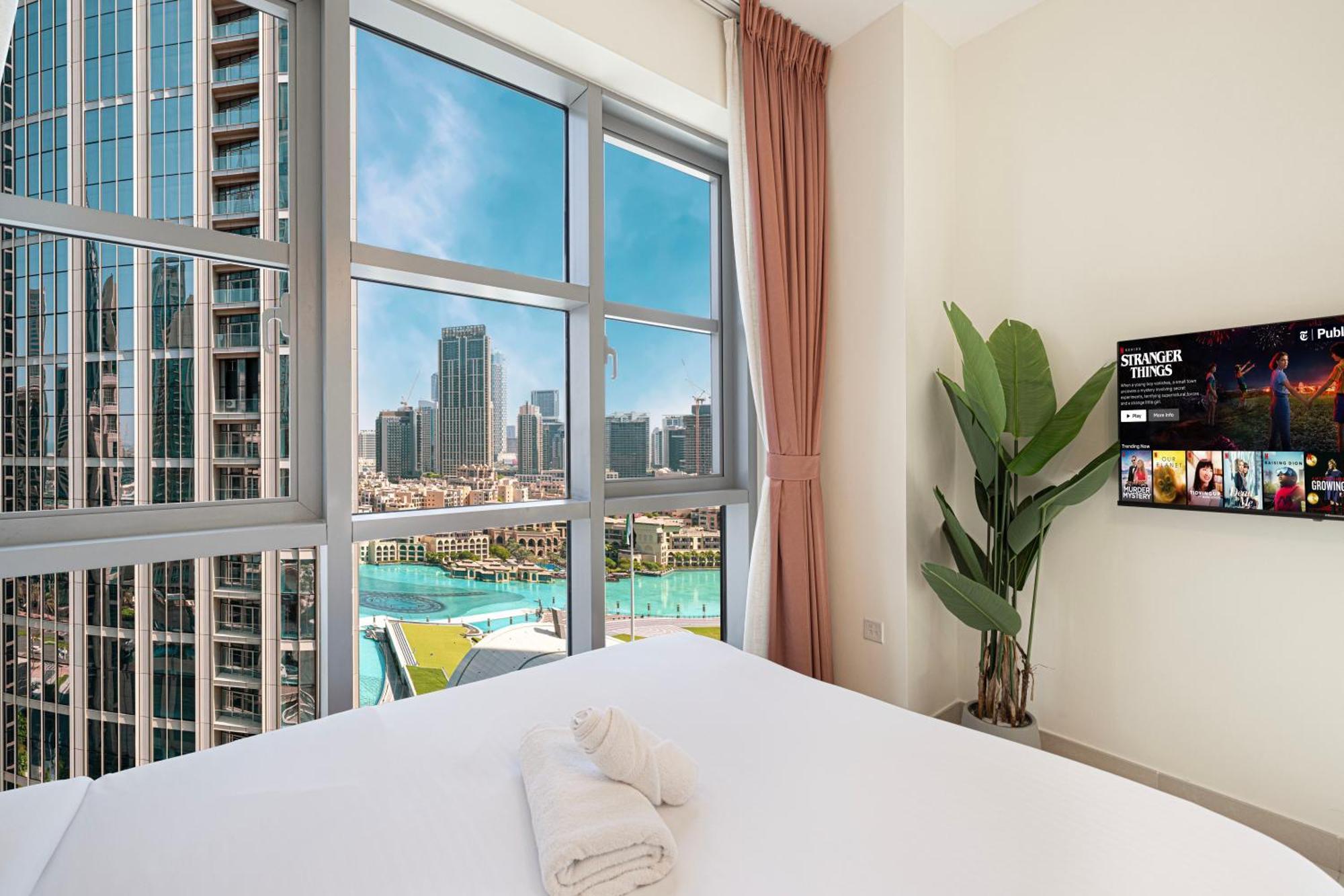 Splendid 2br Burj Khalifa & Fountain View Apartment Dubai