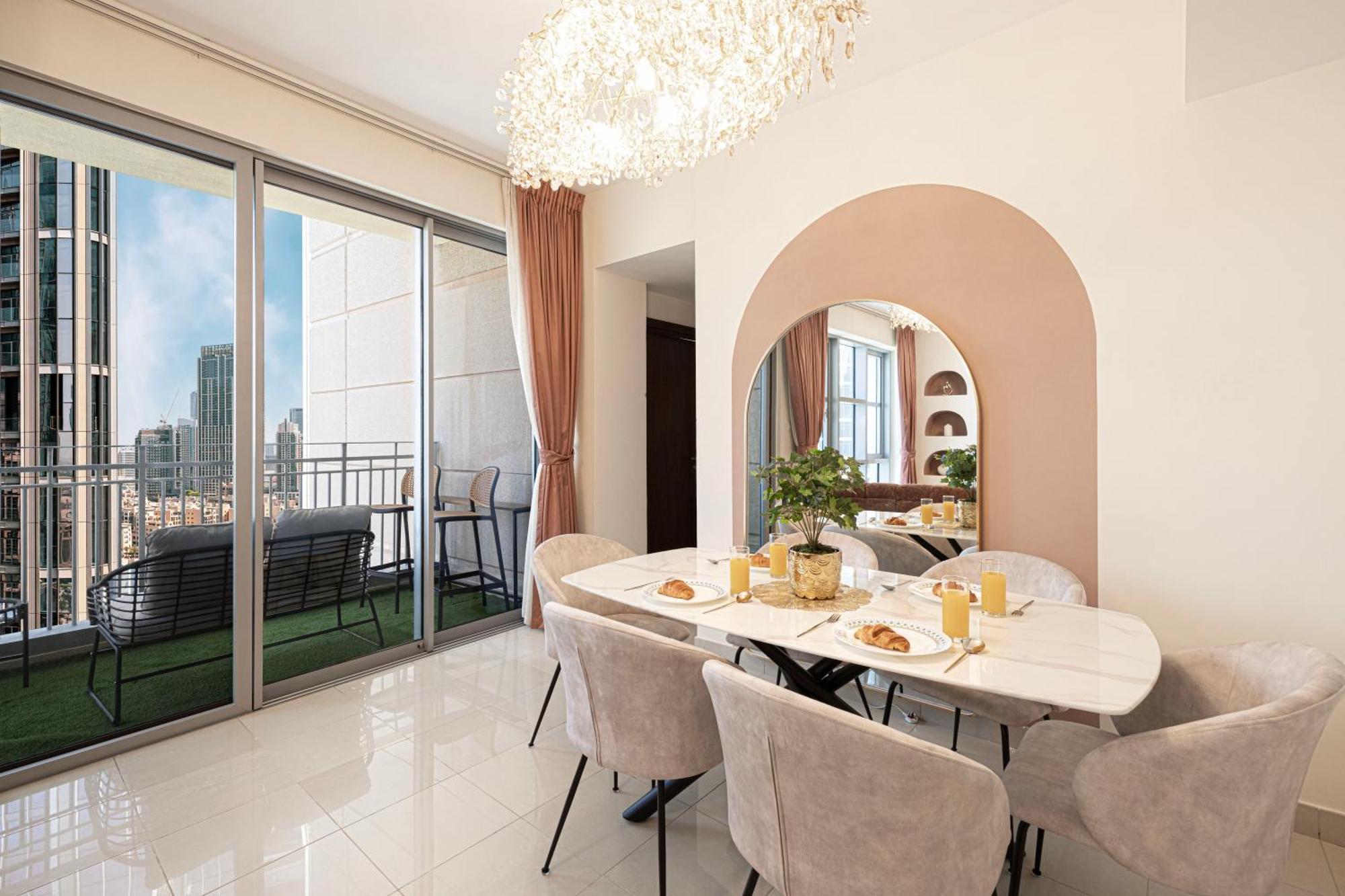 Apartment Splendid 2br Burj Khalifa & Fountain View